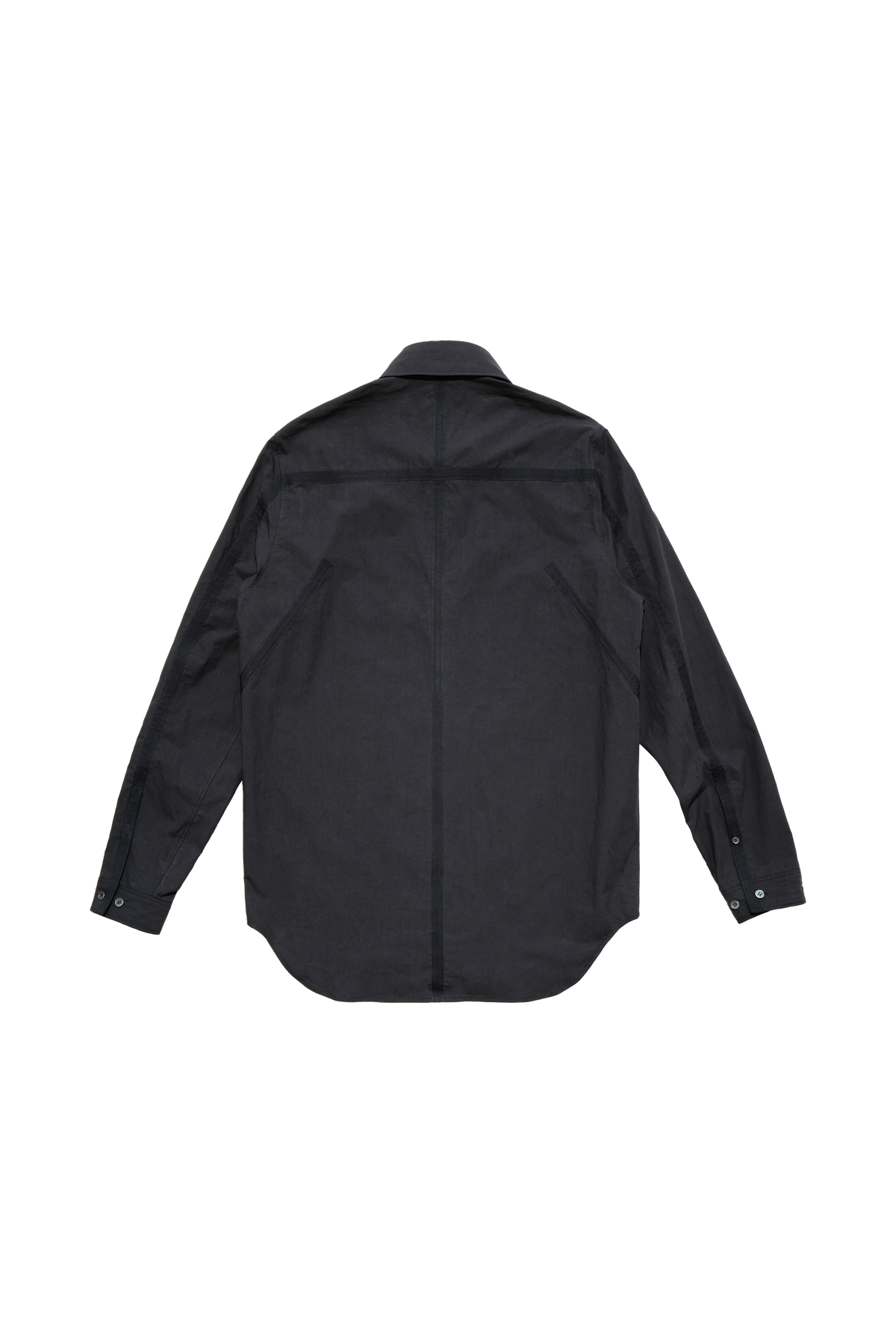 AVEL BOUND SHIRT — back transparent cut-out — ATTEMPT AW26