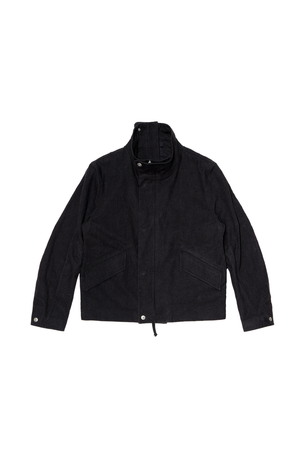 SENNE SPLIT JACKET — JK03-1 front transparent cut-out — ATTEMPT AW26