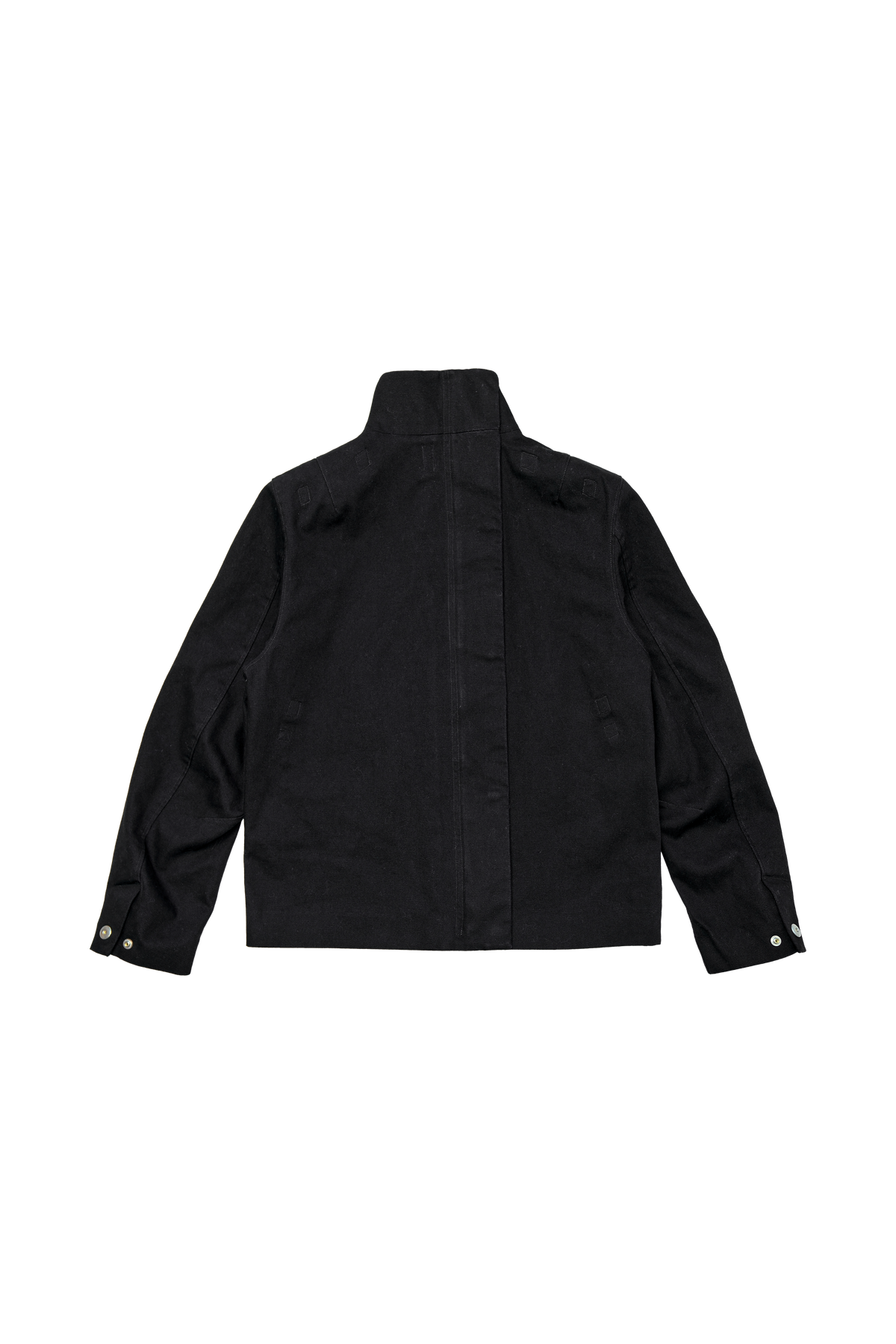 SENNE SPLIT JACKET — JK03-2 back transparent cut-out — ATTEMPT AW26