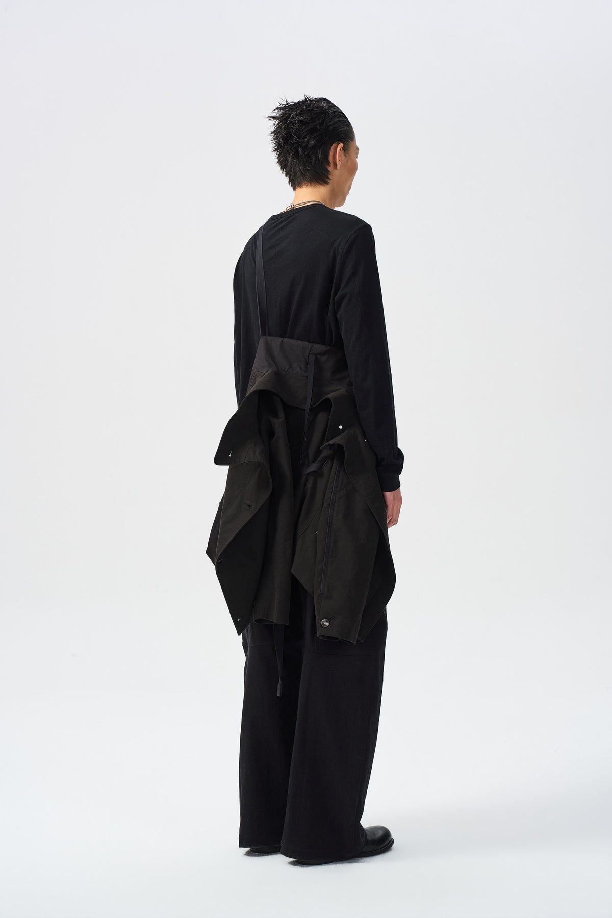 ARNO OFFSET JACKET — alternative carrying configuration — ATTEMPT AW26