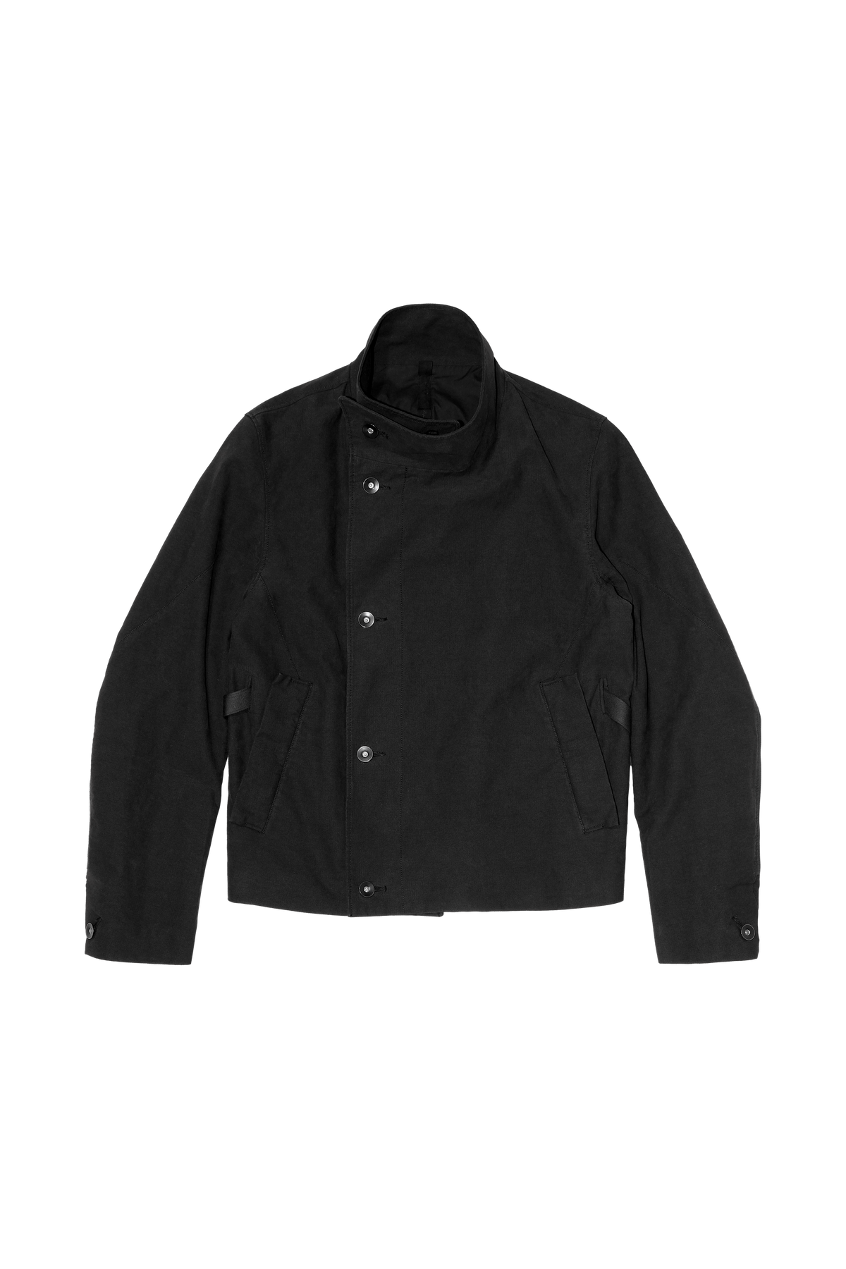 ARNO OFFSET JACKET — front transparent cut-out — ATTEMPT AW26