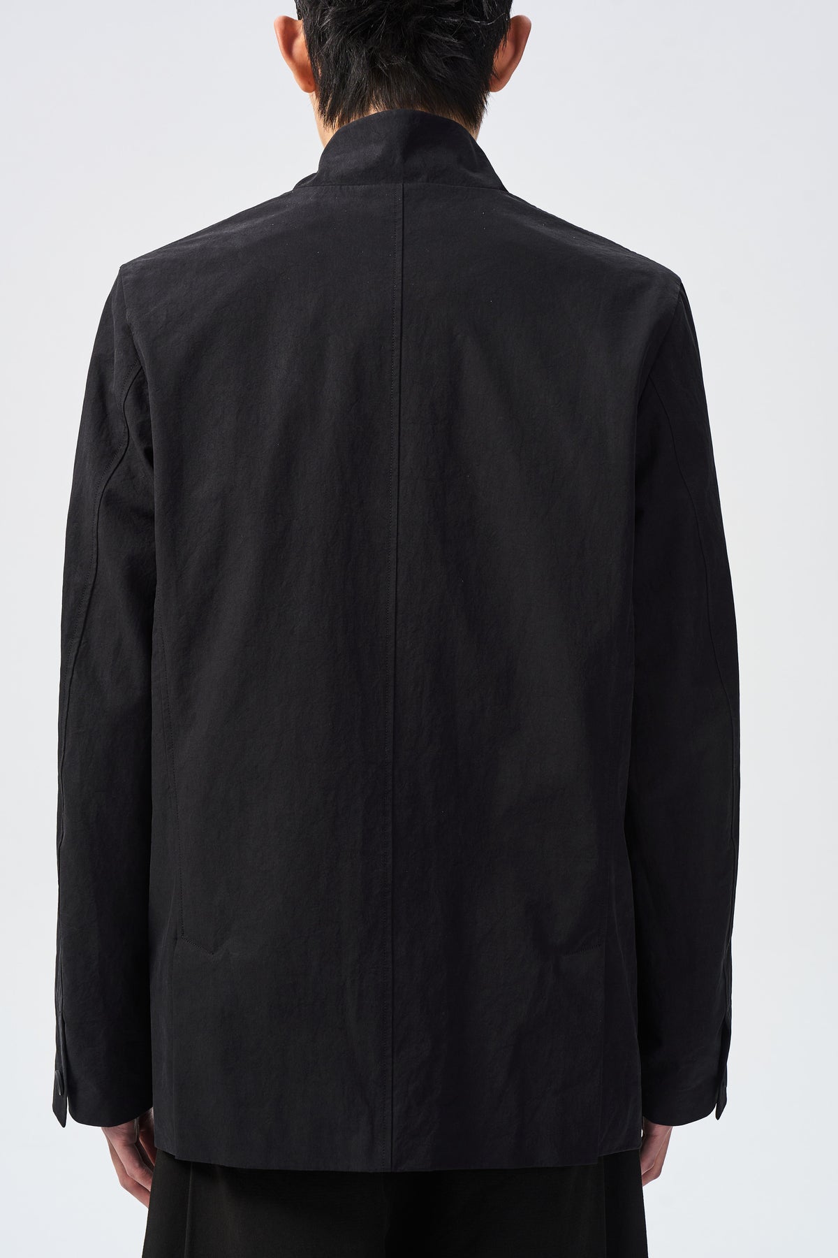 ARC BLAZER — back seam and vent detail — ATTEMPT AW26