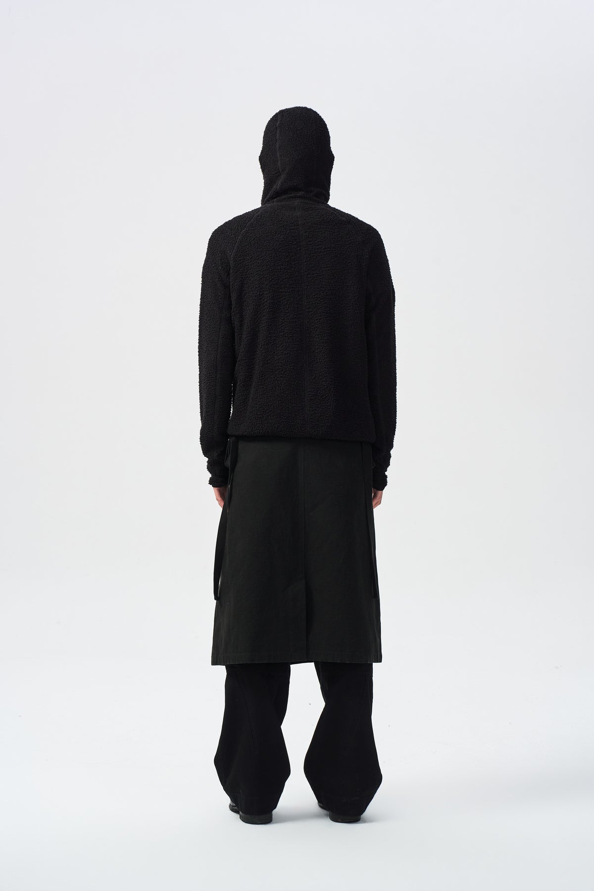 BALACLAVA TOP — back full view — ATTEMPT AW26