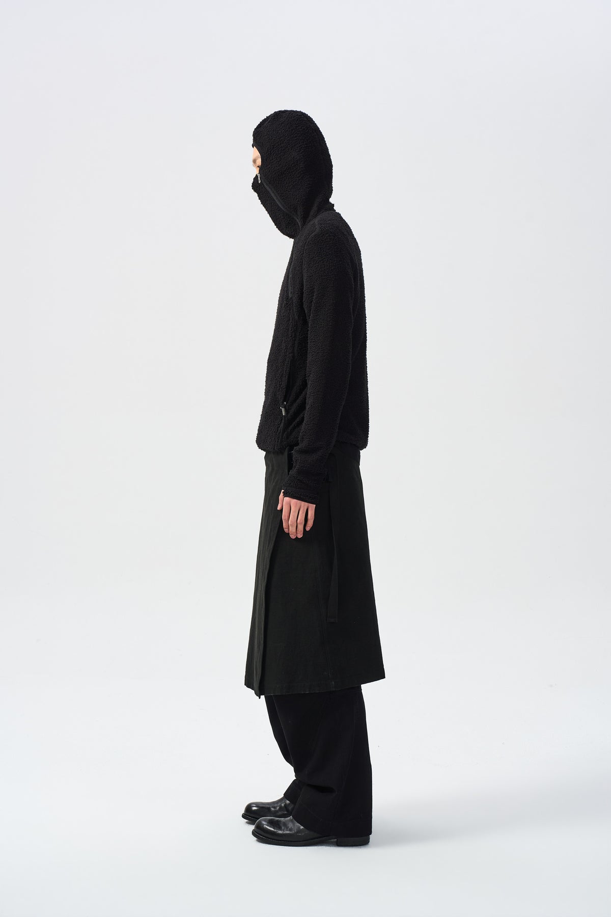 BALACLAVA TOP — side full view — ATTEMPT AW26