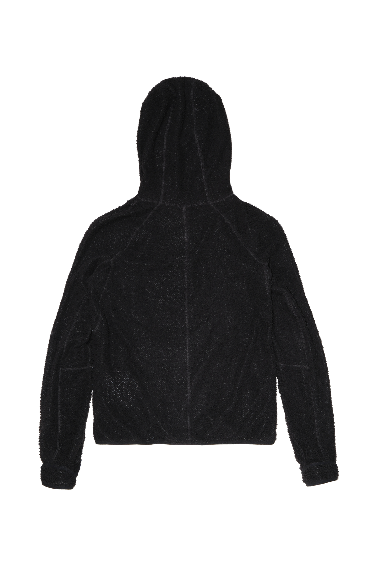 BALACLAVA TOP — back transparent cut-out — ATTEMPT AW26