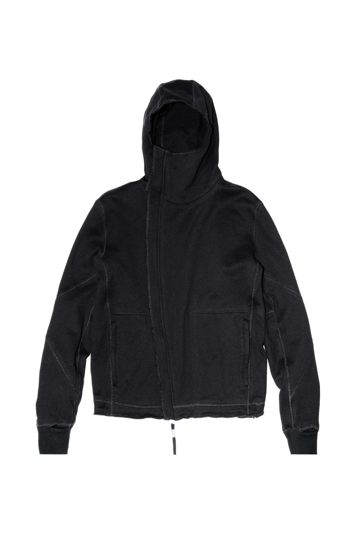 RONE HOODED JACKET — front transparent cut-out — ATTEMPT AW26