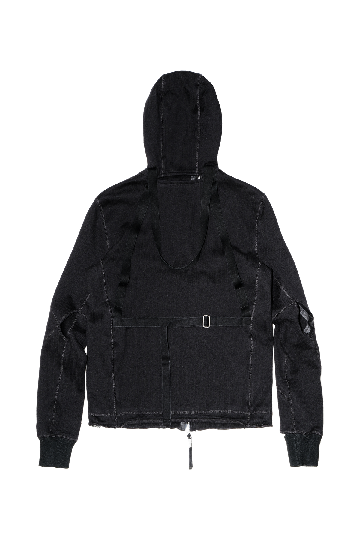 RONE HOODED JACKET — back transparent cut-out — ATTEMPT AW26