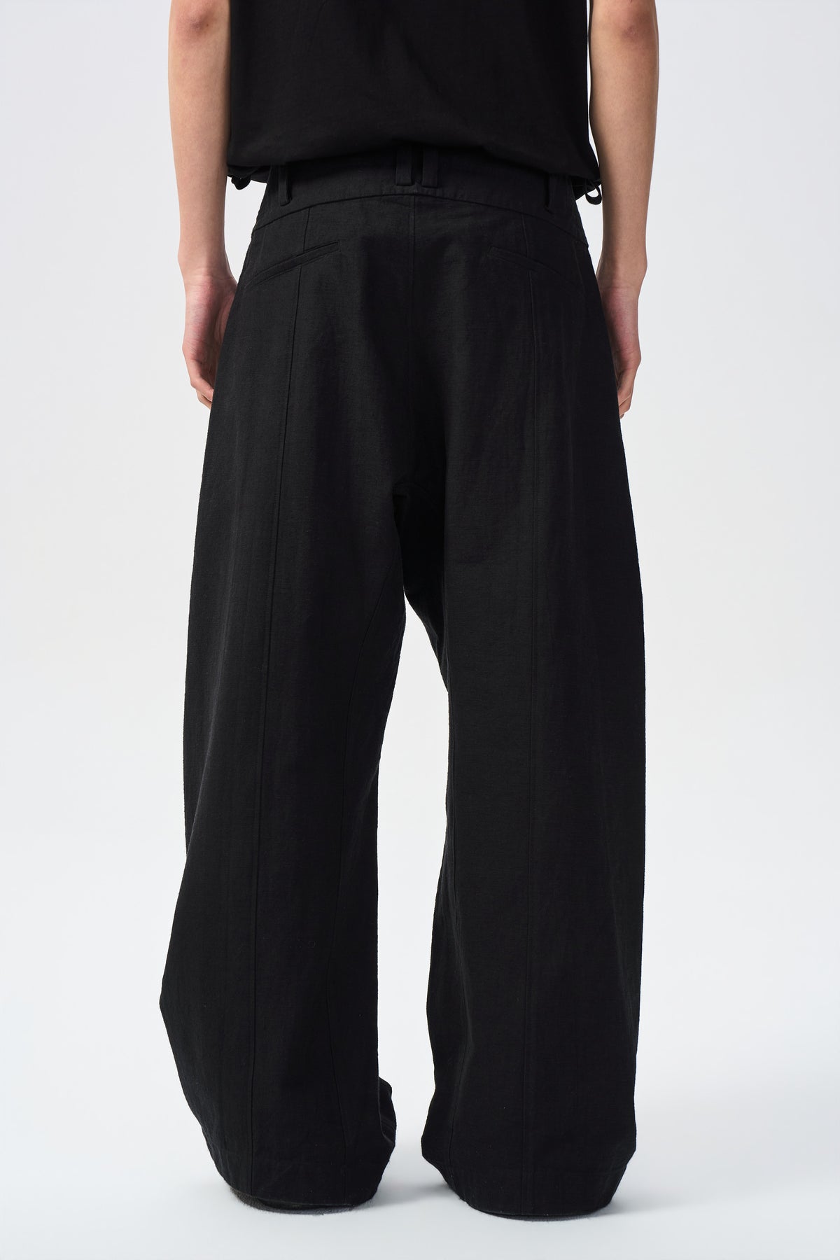 HORSESHOE TROUSERS — front trouser view — ATTEMPT AW26