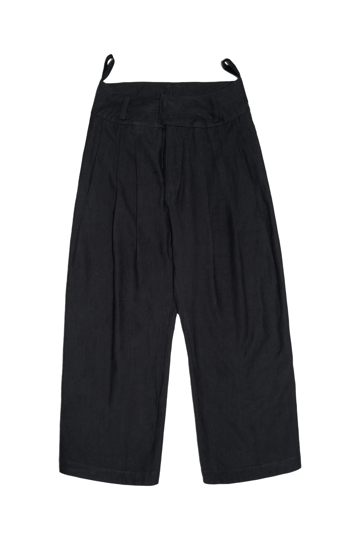 HORSESHOE TROUSERS — front transparent cut-out — ATTEMPT AW26