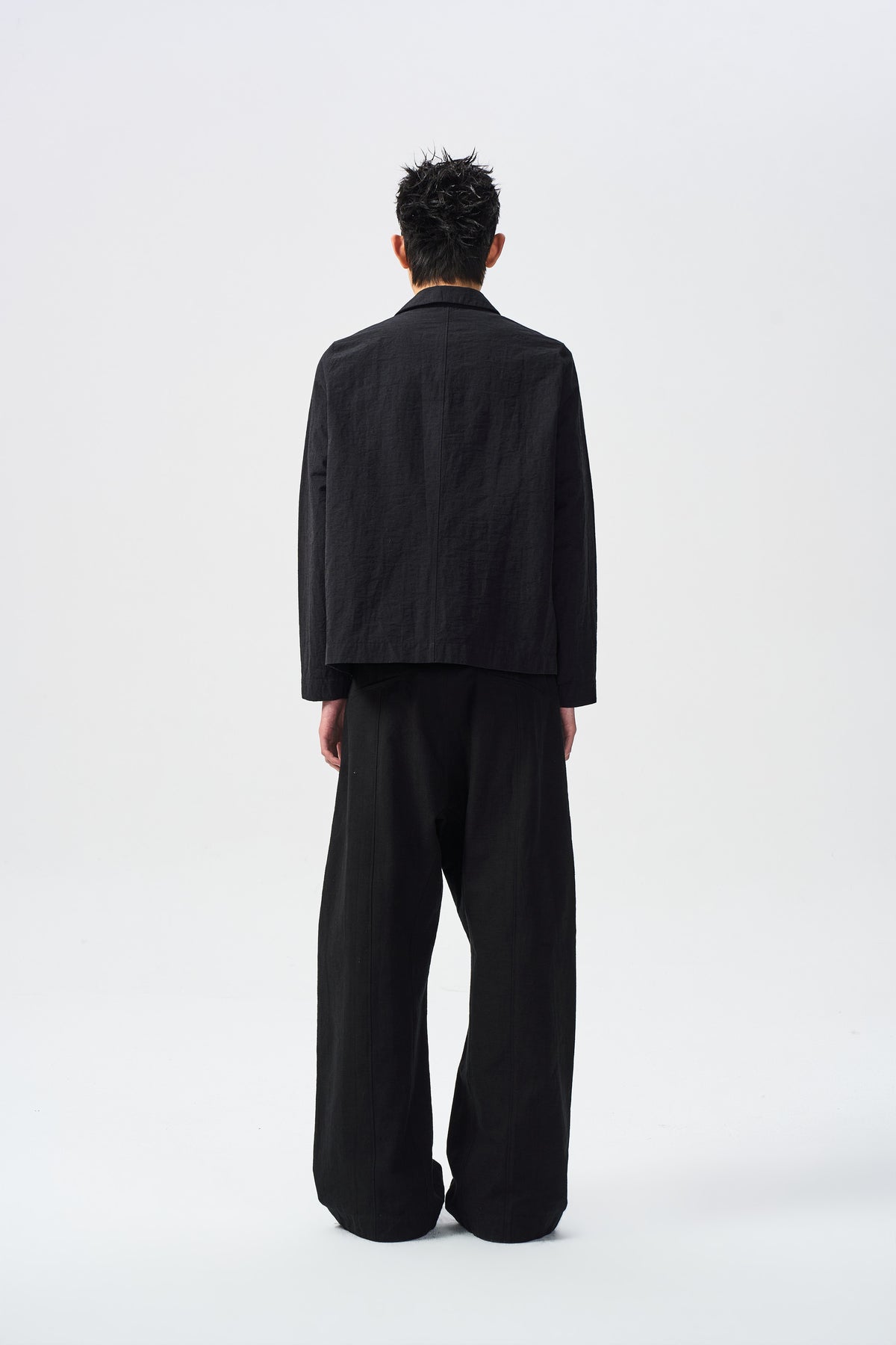 ORNE HIDDEN SHIRT — back full view — ATTEMPT AW26