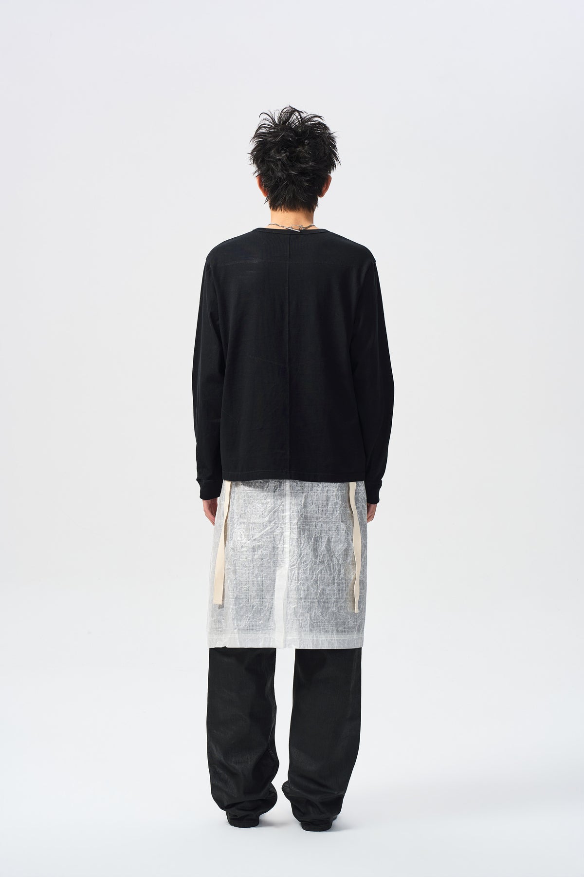 TRACE LONG SLEEVE — back full view — ATTEMPT AW26