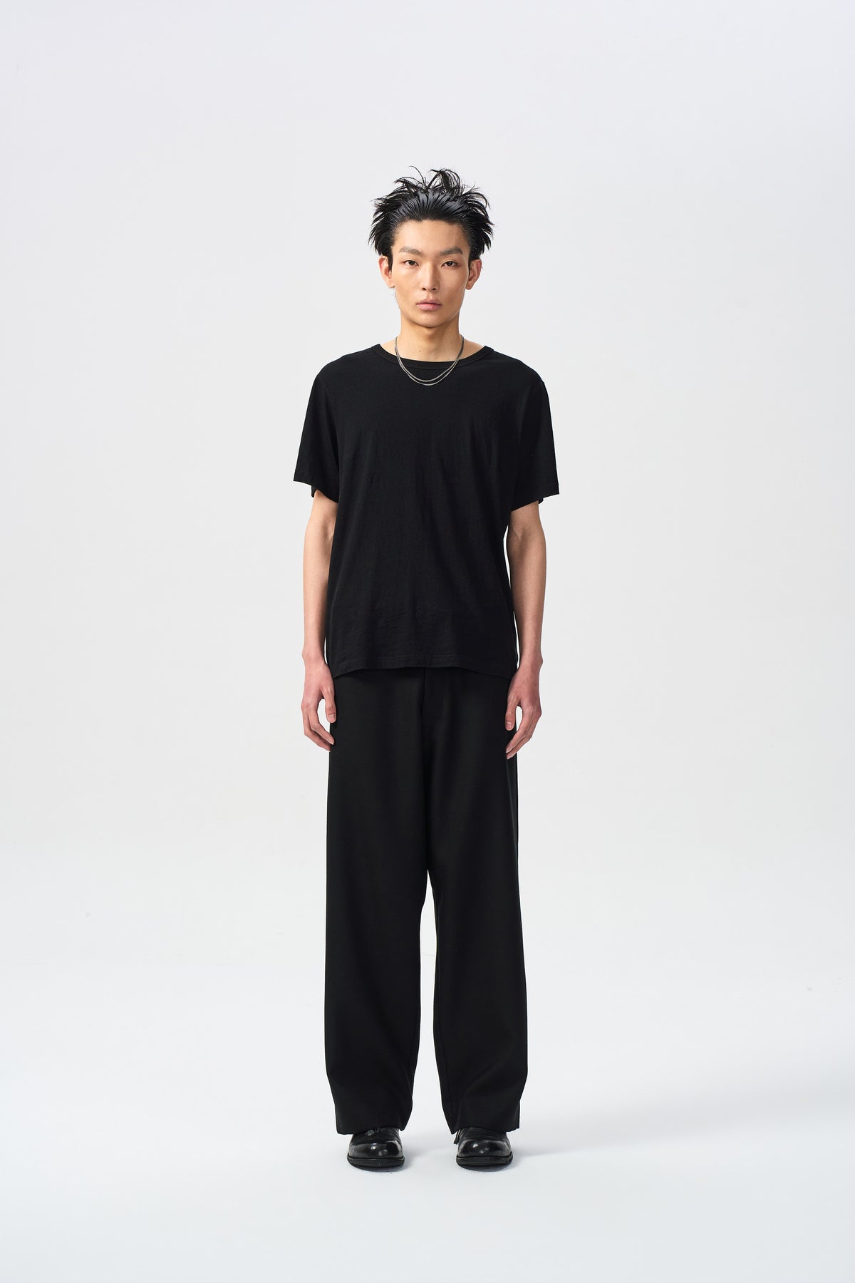 CROSS SEAM TEE — front full view — ATTEMPT AW26