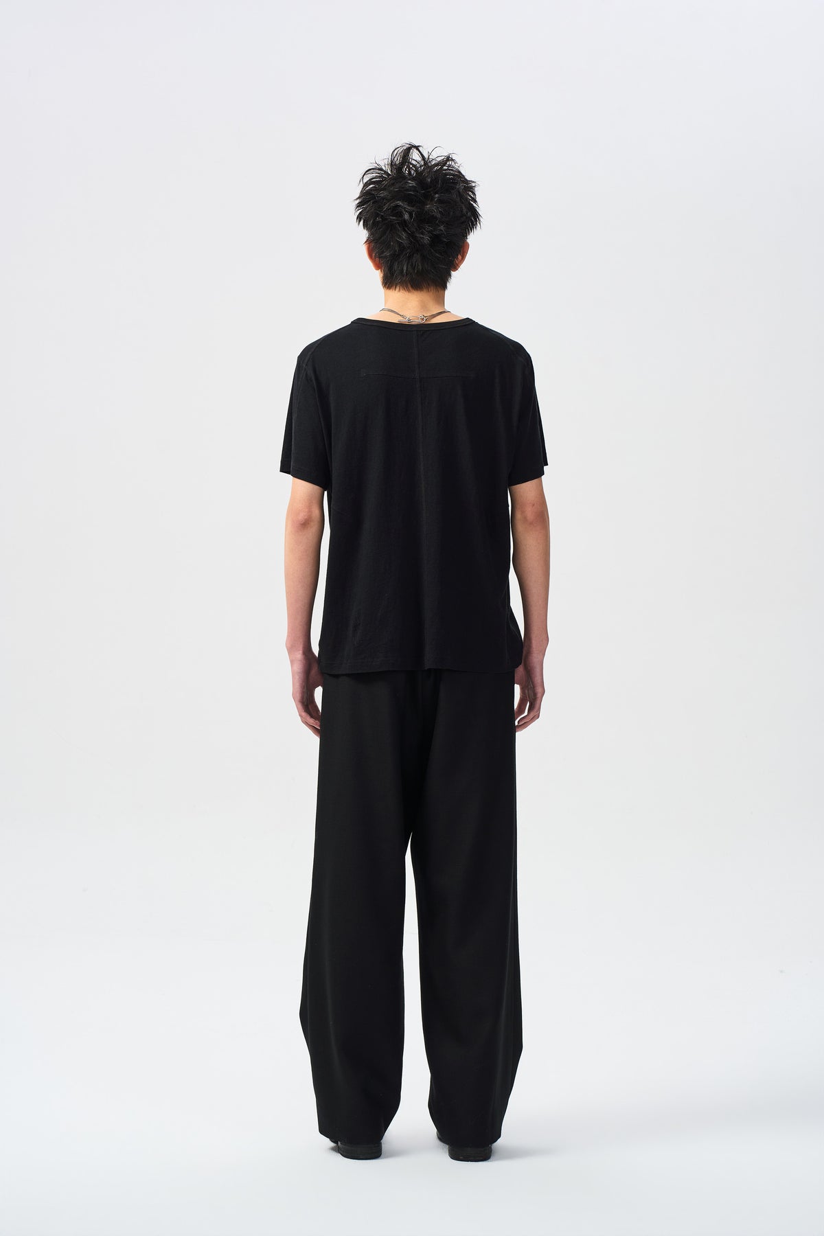 CROSS SEAM TEE — back full view — ATTEMPT AW26