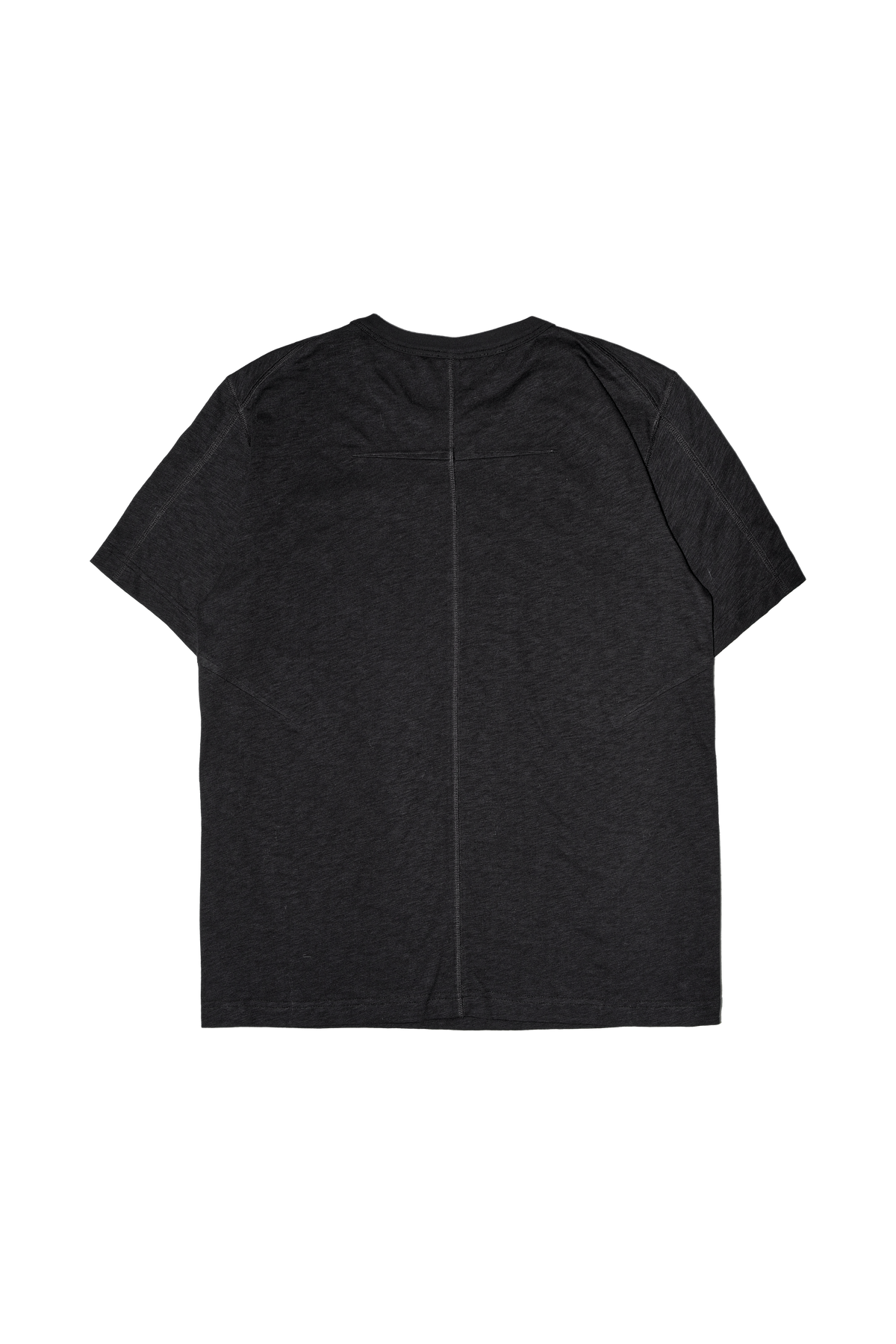 CROSS SEAM TEE — back transparent cut-out — ATTEMPT AW26